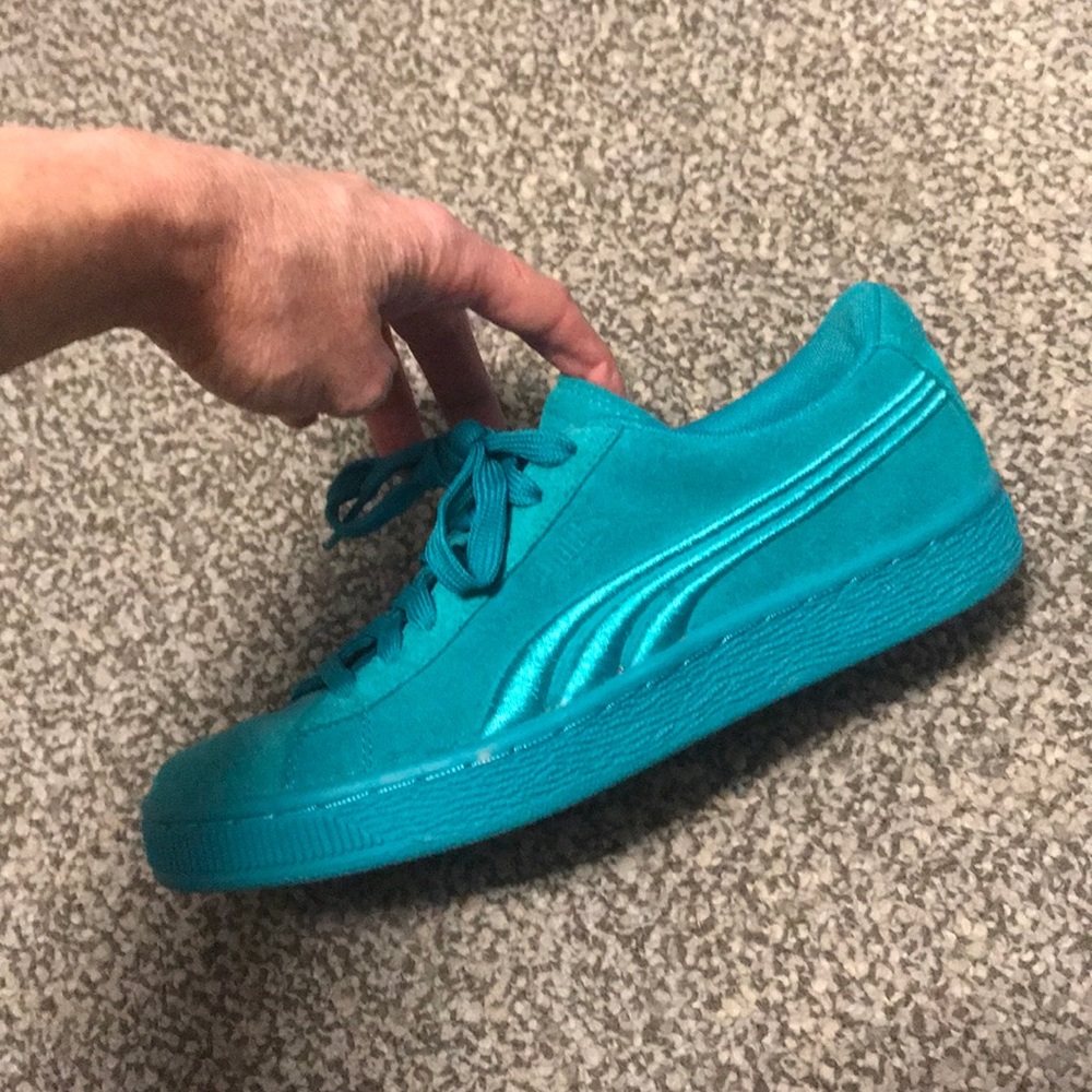 Teal pumas